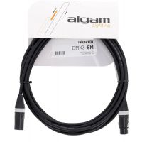 Algam Lighting DMX3-5M - Câble DMX 3 points 5m - Vue 1